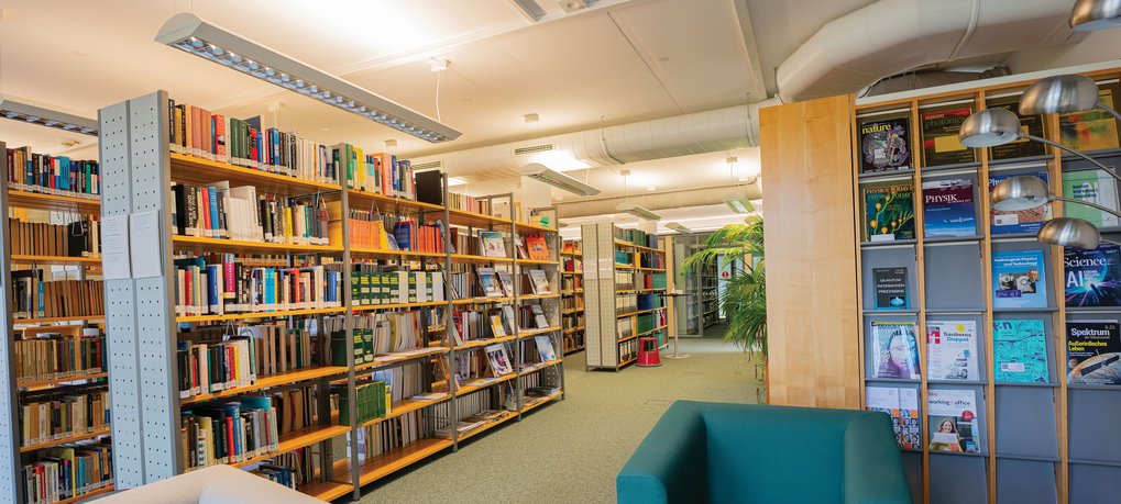Library at the Max Planck Institute of Quantum Optics