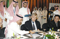 Visit of Prof. T.W. Hänsch at King Saud University on October 28, 2007, on the occasion of a nanoscience symposium