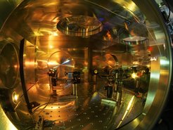 Measuring chamber at TUM’s Department of Physics