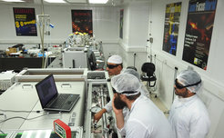 Blick ins “Attosecond Science Laboratory” an der King Saud Universität in Riad, Saudi Arabien.