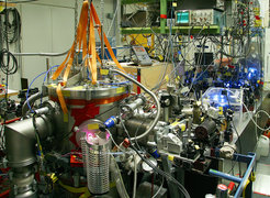 The 1S-2S hydrogen lab in 2010