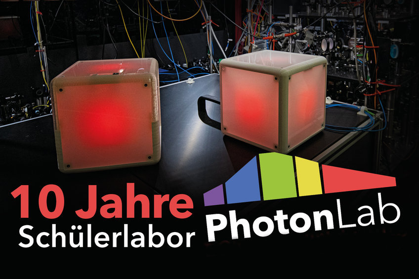 Jubläumsevent - 10 Jahre Schülerlabor "Photonlab" am MPQ Jubläumsevent - 10 Jahre Schülerlabor "Photonlab" am MPQ