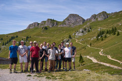 2022/07 This years' group hike brought us to the Rotwand