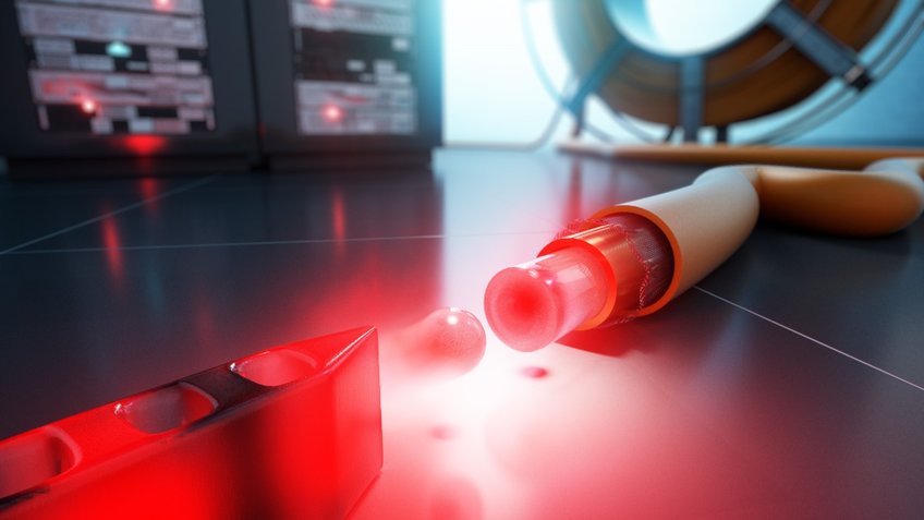 Der Weg zum Quantennetzwerk: Erbium-Atome zur Emission einzelner Photonen angeregt Ein einzelnes Dotieratom in einem nanophotonischen Siliziumchip wird verwendet, um Photonen mit einer Wellenlänge zu erzeugen, die mit der bestehenden Glasfaserinfrastruktur kompatibel ist. Bild von C. Hohmann, MCQST