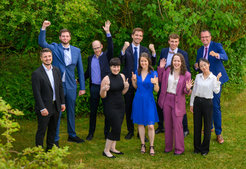 All this year's Otto Hahn Medal awardees from the CPT section.