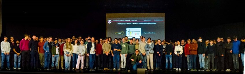 Quanten, Käse, Laser - ein Schulvortrag in Bad Homburg Quanten, Käse, Laser - ein Schulvortrag in Bad Homburg